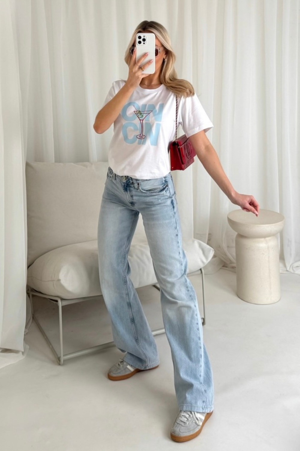 Cin Cin white printed t-shirt