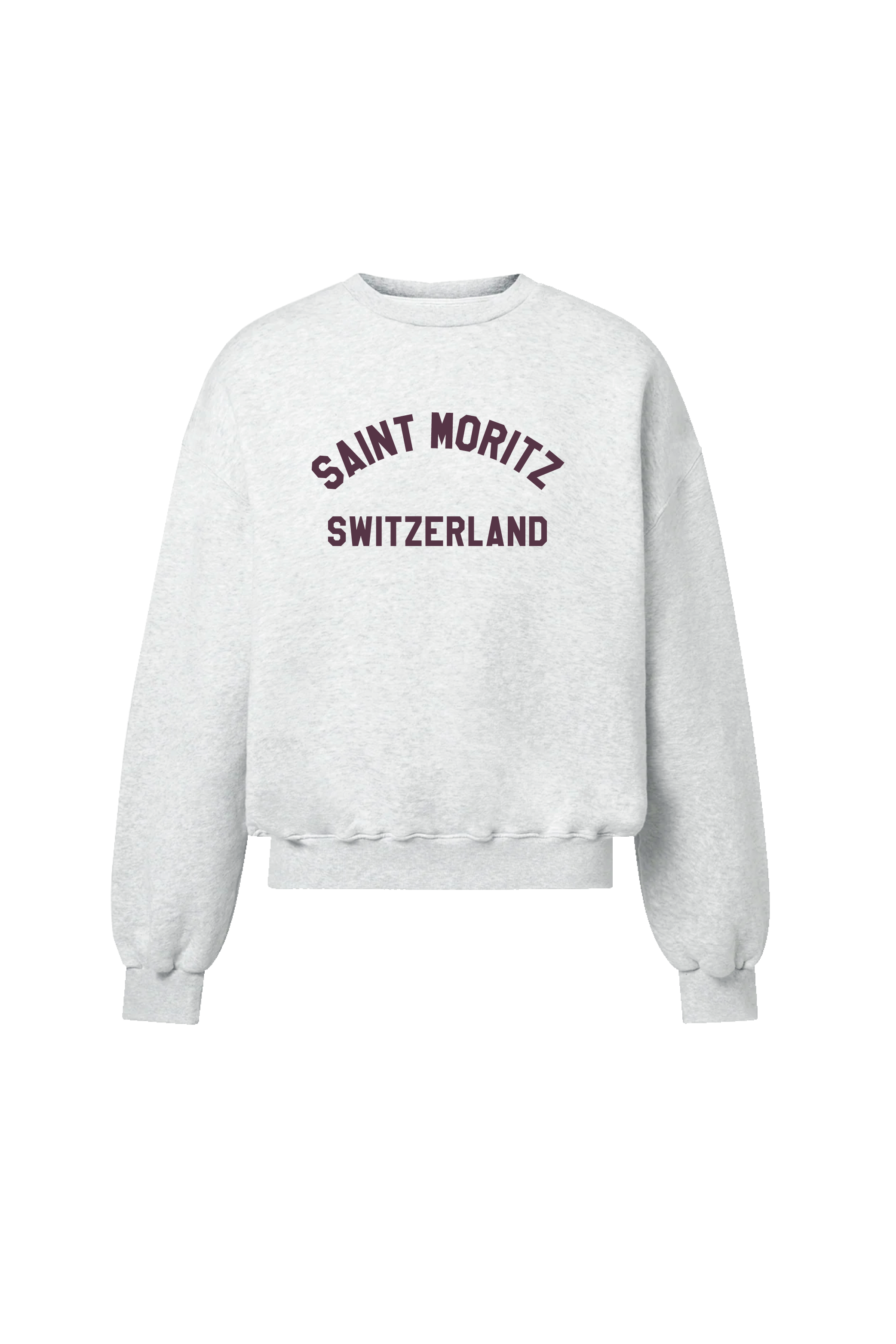 SAINT MORITZ SWITZ ESSENTIAL MARL PRINTED SWEATER