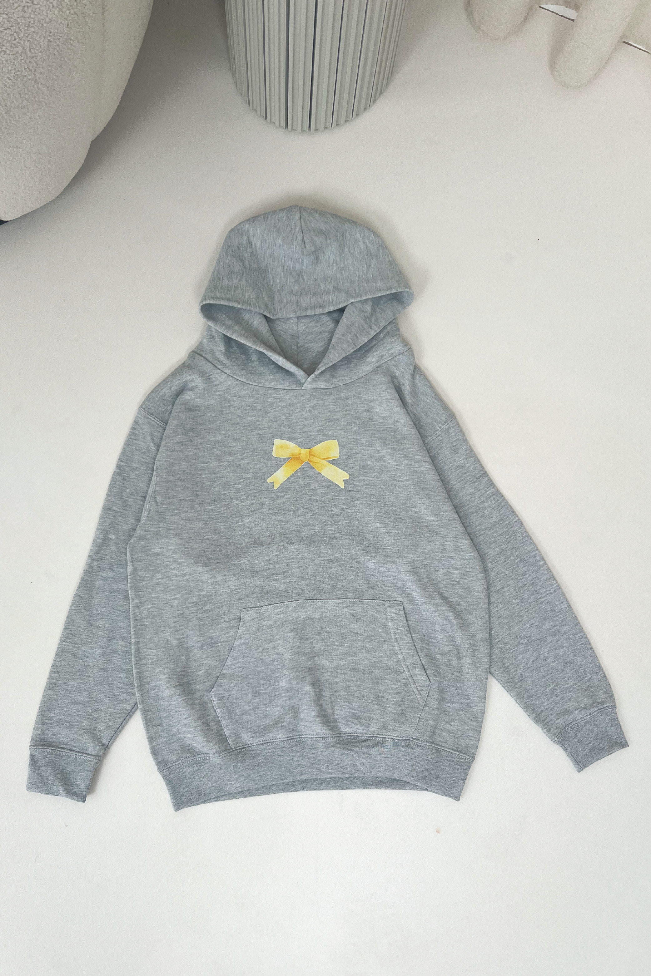 Mini thats just the way life goes grey printed hoodie