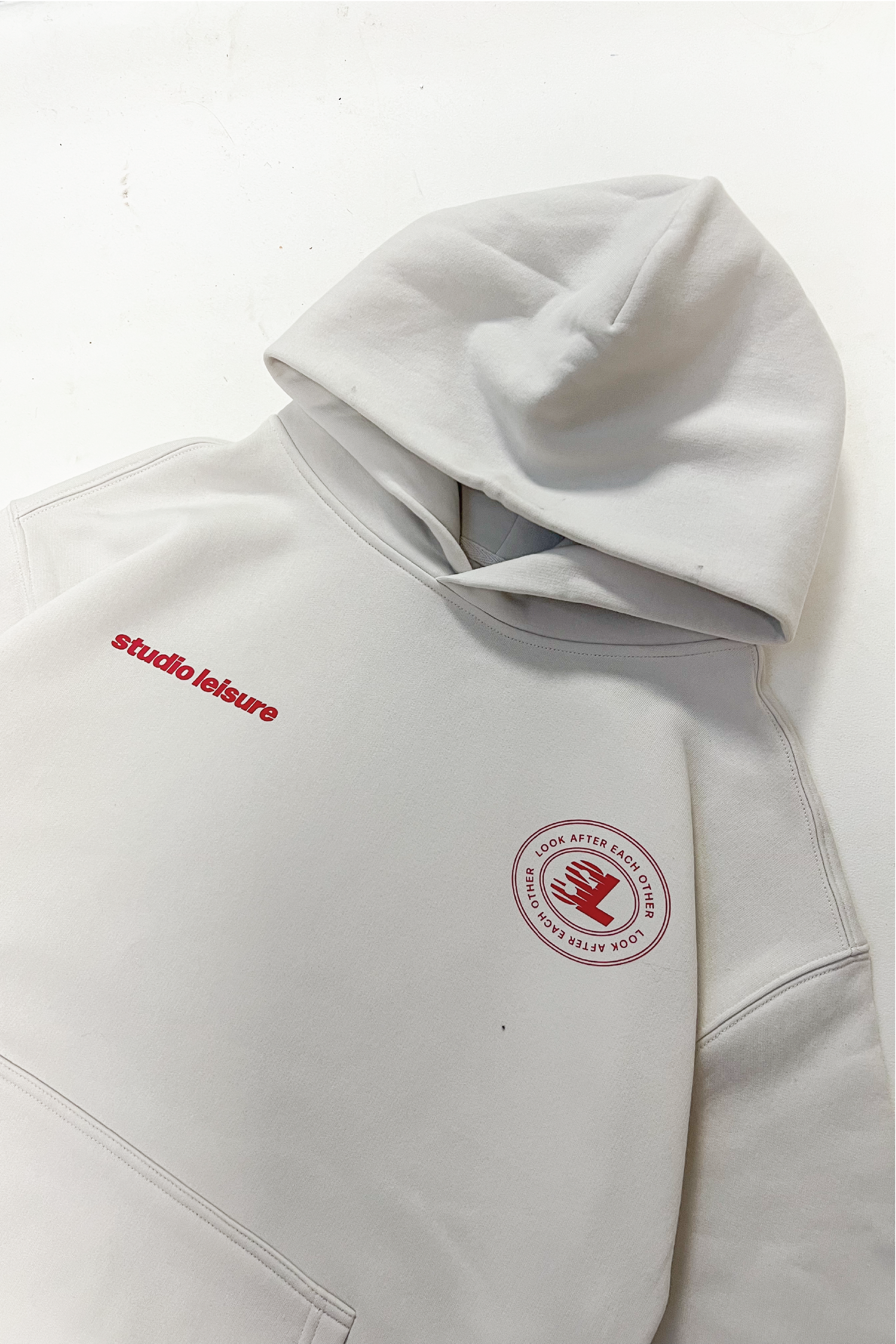 Studio leisure bone printed hoodie